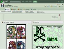 Tablet Screenshot of megoboom.deviantart.com
