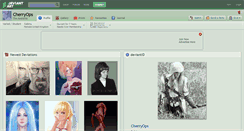 Desktop Screenshot of cherryops.deviantart.com