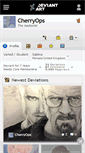 Mobile Screenshot of cherryops.deviantart.com