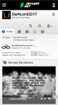 Mobile Screenshot of darklord2017.deviantart.com