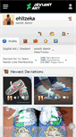 Mobile Screenshot of ehlizeka.deviantart.com