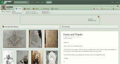Desktop Screenshot of ki2000.deviantart.com