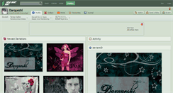 Desktop Screenshot of darqueshi.deviantart.com
