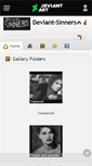 Mobile Screenshot of deviant-sinners.deviantart.com