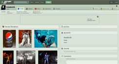 Desktop Screenshot of kosakonk.deviantart.com