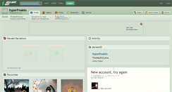 Desktop Screenshot of hyperfreakin.deviantart.com