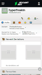 Mobile Screenshot of hyperfreakin.deviantart.com