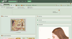 Desktop Screenshot of faerysong.deviantart.com