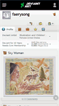 Mobile Screenshot of faerysong.deviantart.com
