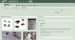 Desktop Screenshot of franseza.deviantart.com