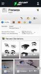 Mobile Screenshot of franseza.deviantart.com