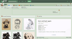 Desktop Screenshot of cxian.deviantart.com