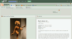 Desktop Screenshot of nectarine.deviantart.com
