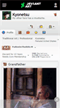 Mobile Screenshot of kyonetsu.deviantart.com