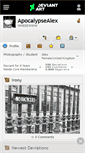 Mobile Screenshot of apocalypsealex.deviantart.com