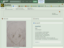 Tablet Screenshot of doushinji.deviantart.com