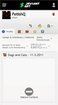 Mobile Screenshot of fetishq.deviantart.com