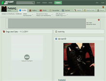 Tablet Screenshot of fetishq.deviantart.com