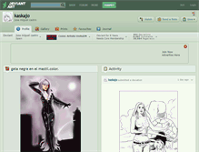 Tablet Screenshot of kaskajo.deviantart.com