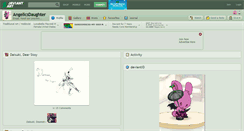 Desktop Screenshot of angelicsdaughter.deviantart.com