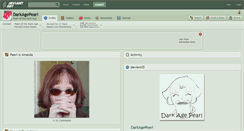 Desktop Screenshot of darkagepearl.deviantart.com