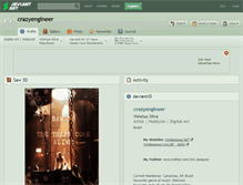 Tablet Screenshot of crazyengineer.deviantart.com