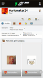 Mobile Screenshot of mariomaker24.deviantart.com