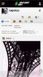 Mobile Screenshot of napolux.deviantart.com