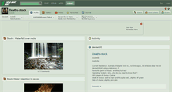 Desktop Screenshot of deaths-stock.deviantart.com