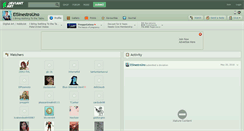Desktop Screenshot of elsinestrouno.deviantart.com