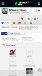 Mobile Screenshot of elsinestrouno.deviantart.com