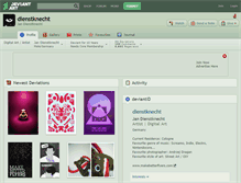 Tablet Screenshot of dienstknecht.deviantart.com