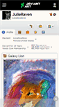Mobile Screenshot of julieraven.deviantart.com