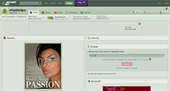 Desktop Screenshot of miladdesigns.deviantart.com