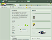 Tablet Screenshot of pokegiggles.deviantart.com