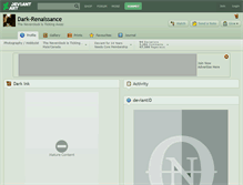 Tablet Screenshot of dark-renaissance.deviantart.com