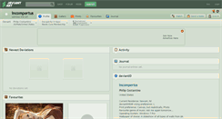 Desktop Screenshot of incompertus.deviantart.com