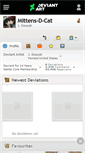 Mobile Screenshot of mittens-d-cat.deviantart.com