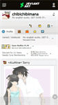 Mobile Screenshot of chibichibimana.deviantart.com