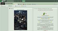 Desktop Screenshot of dinocrisis-club.deviantart.com