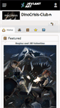 Mobile Screenshot of dinocrisis-club.deviantart.com