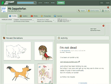 Tablet Screenshot of pb-zeppelinfan.deviantart.com