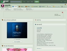 Tablet Screenshot of cencirik.deviantart.com