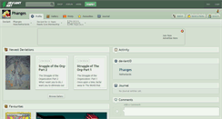 Desktop Screenshot of phanges.deviantart.com