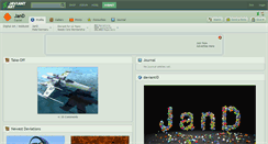 Desktop Screenshot of jand.deviantart.com