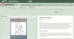 Desktop Screenshot of emmersdrawberry.deviantart.com
