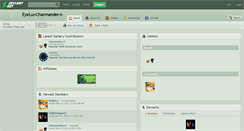 Desktop Screenshot of eyeluvcharmander.deviantart.com