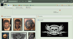Desktop Screenshot of cigla.deviantart.com