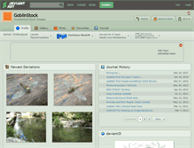 Tablet Screenshot of goblinstock.deviantart.com