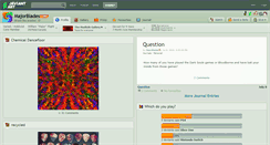 Desktop Screenshot of majorblades.deviantart.com